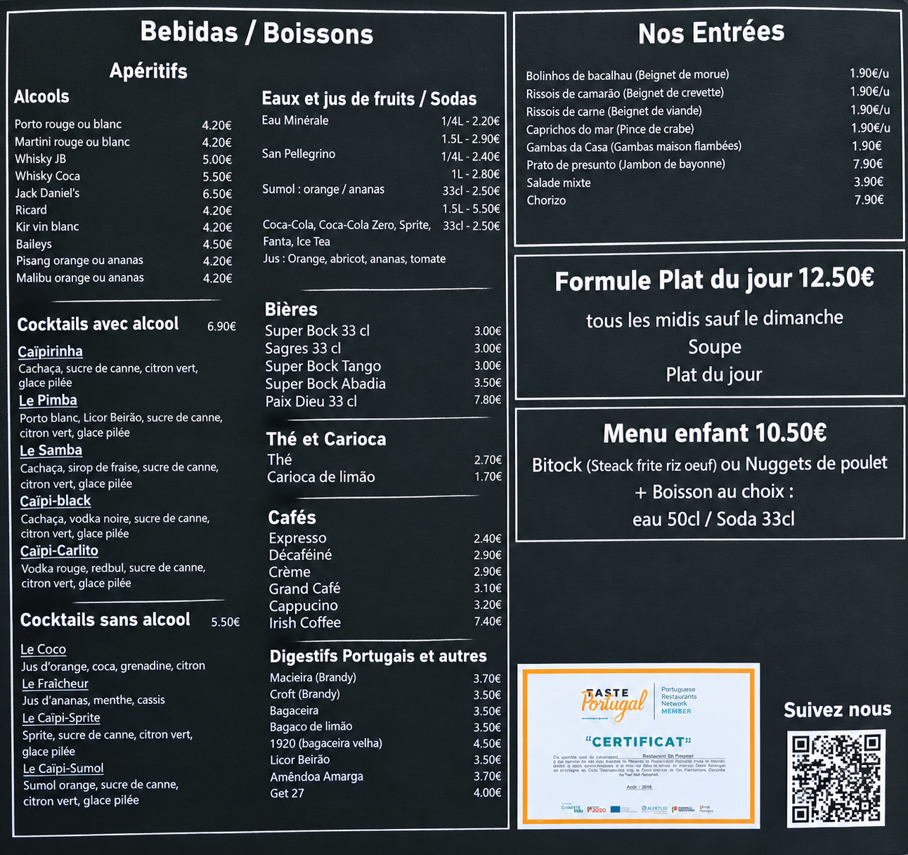 Carte complète