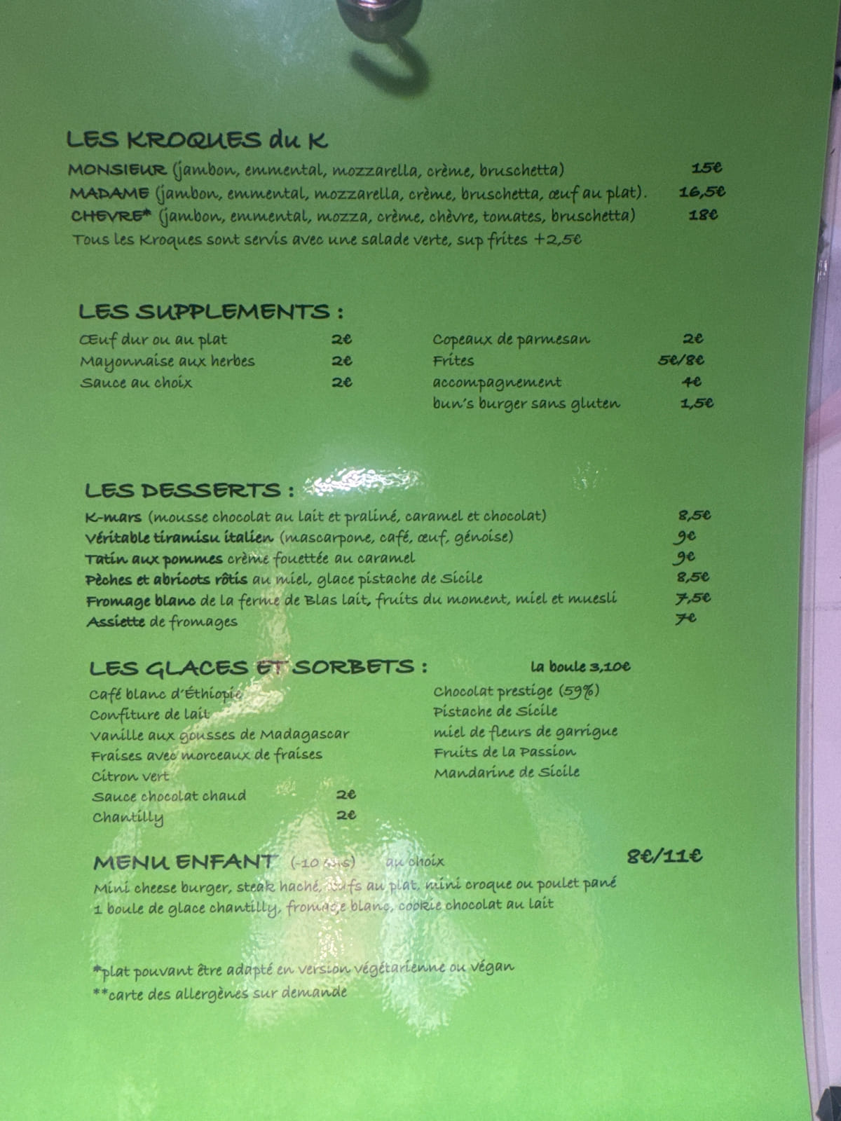 Carte complète