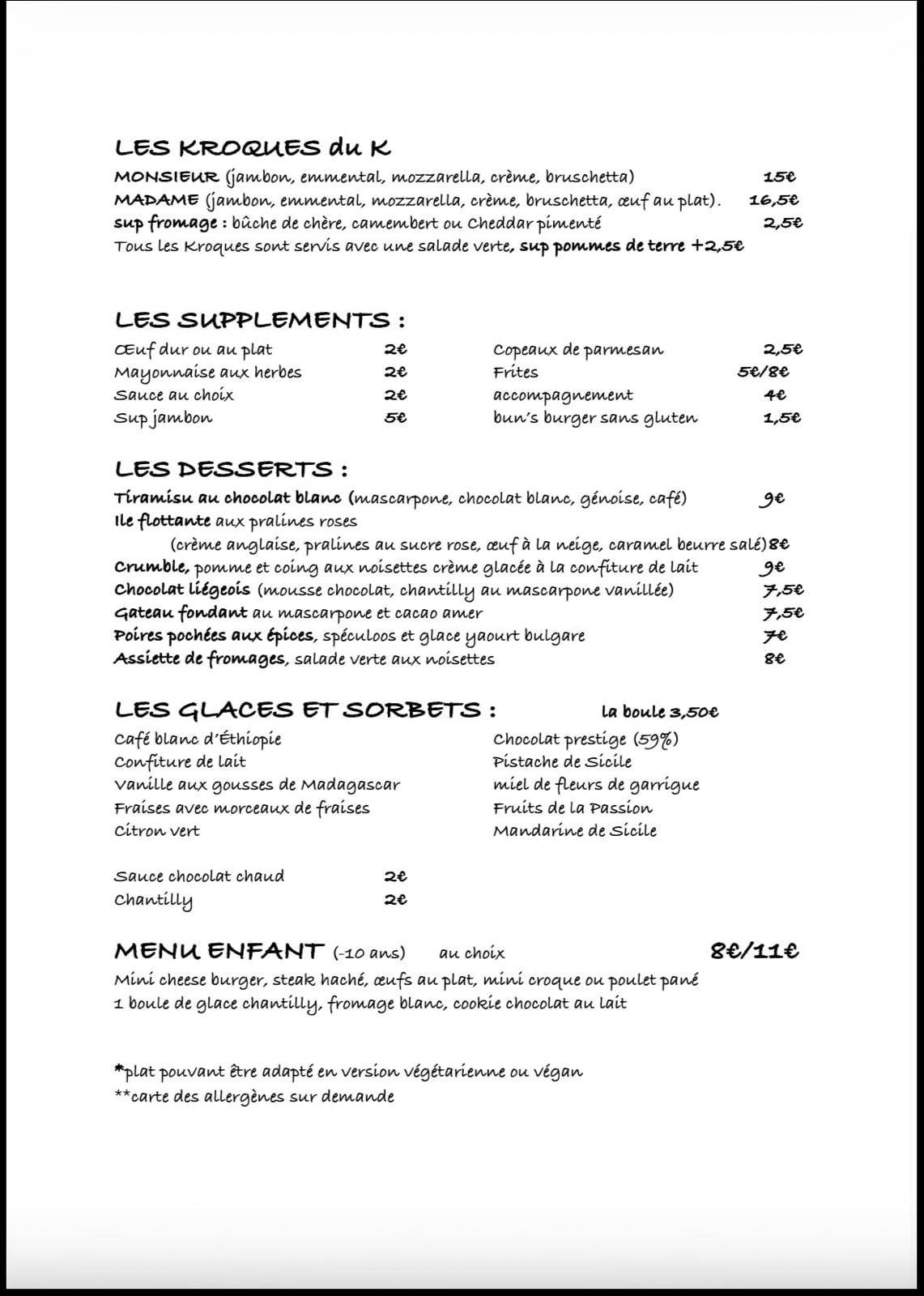 Carte complète