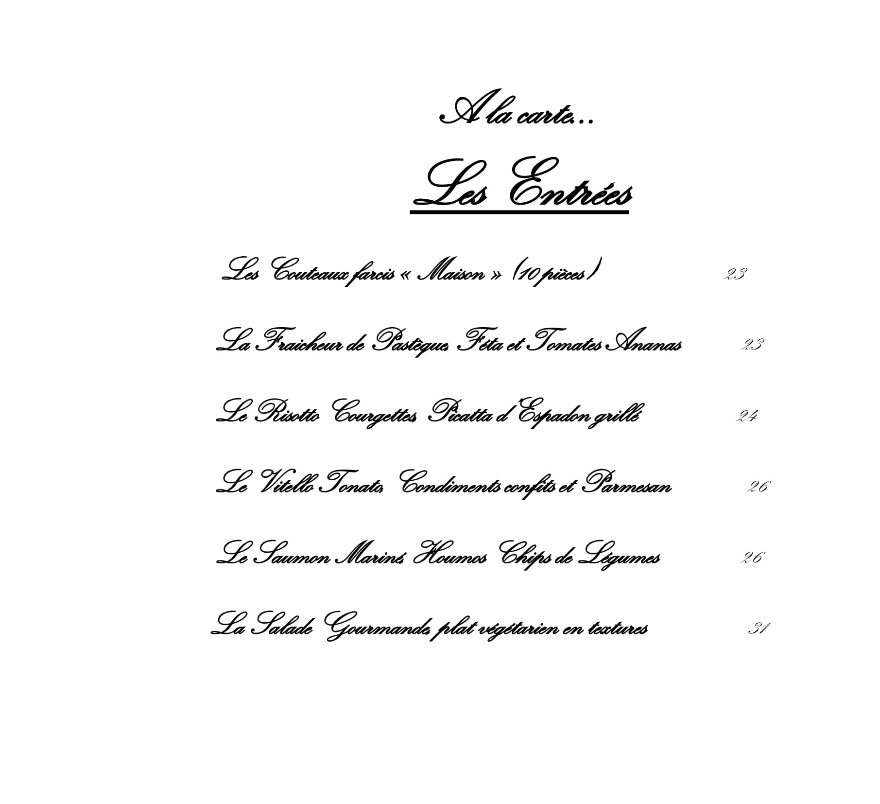 Carte complète