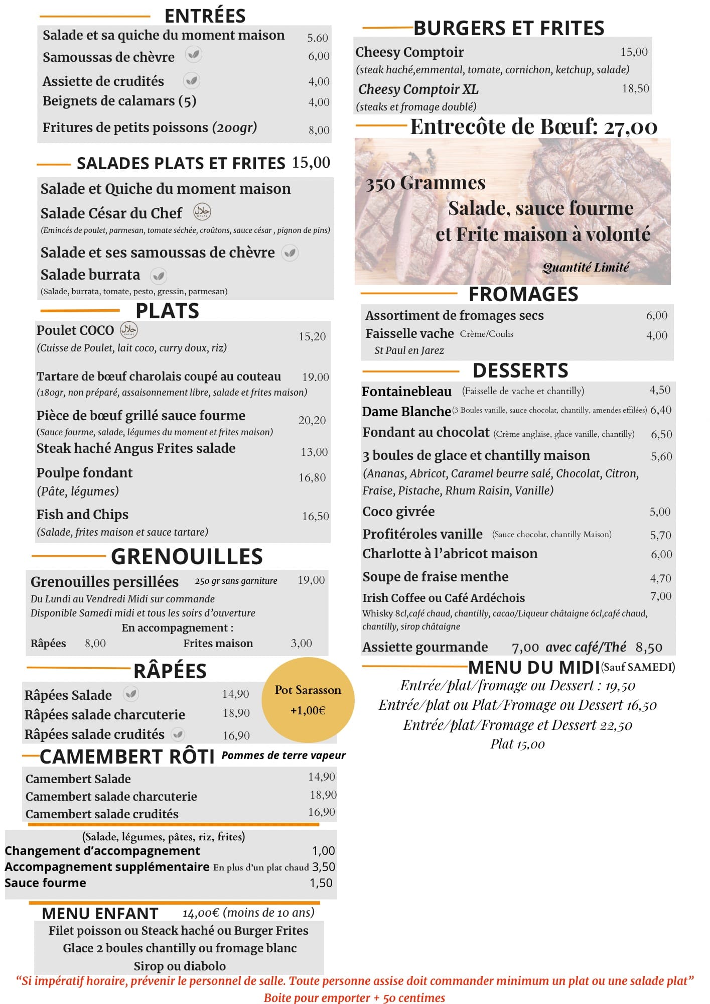 Carte complète