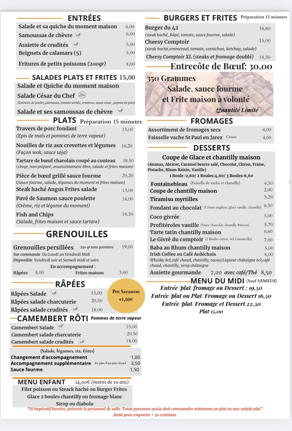 Carte complète