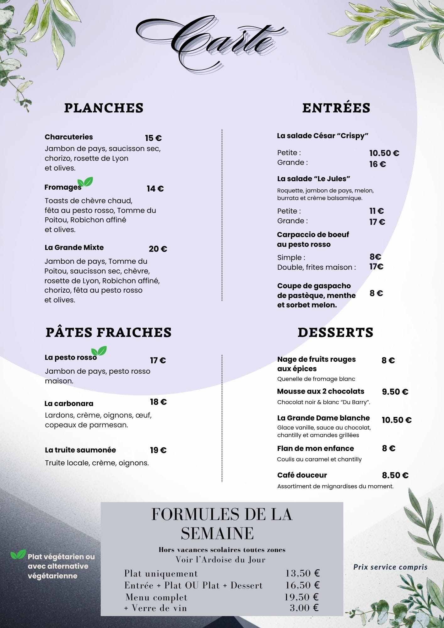Carte complète