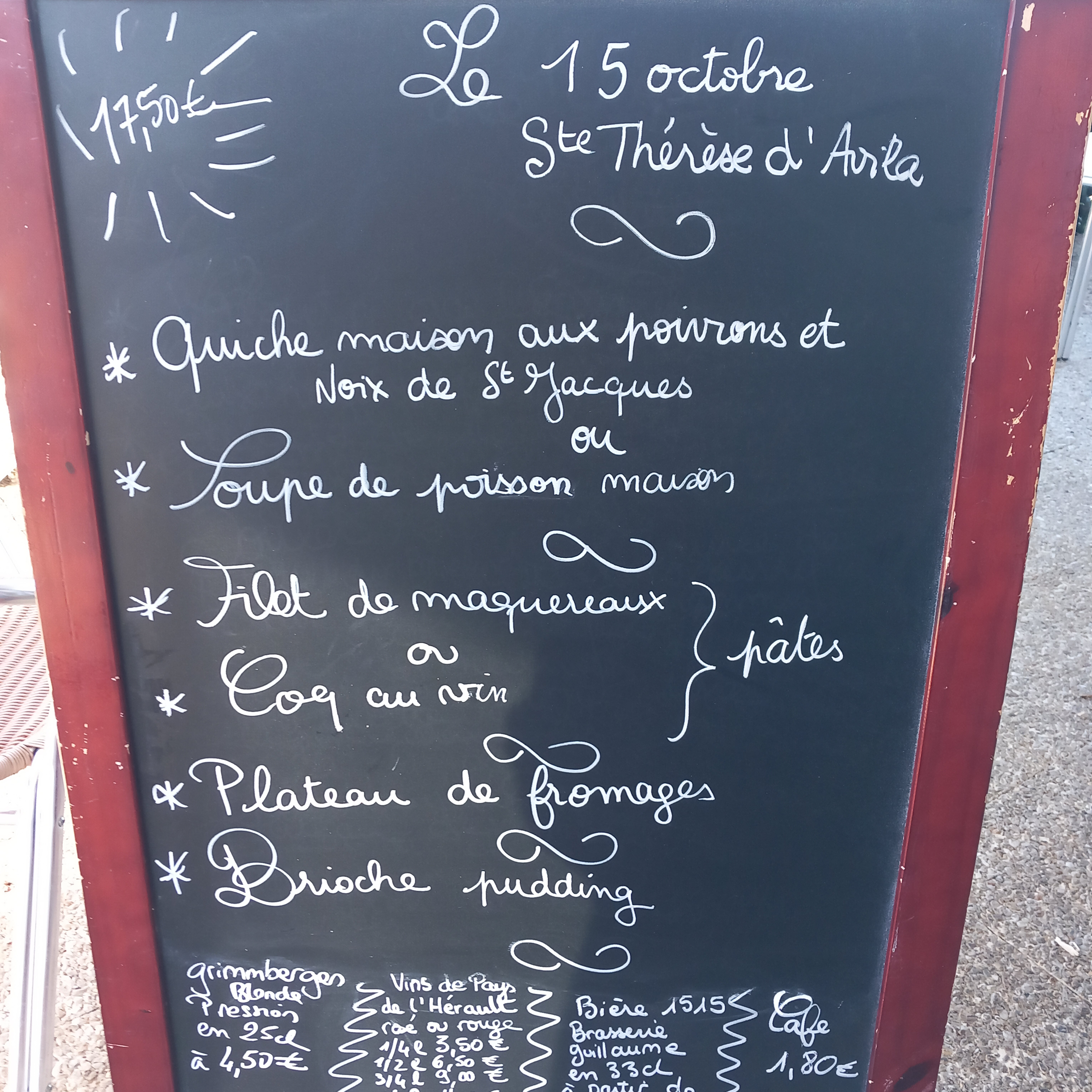 Suggestion du moment
