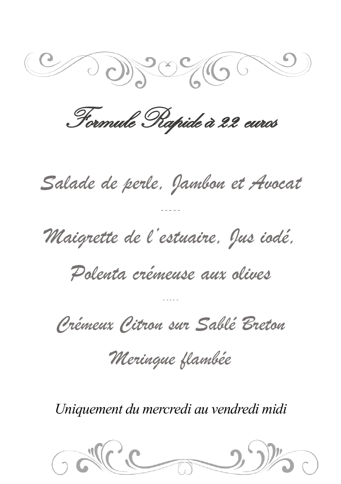 Suggestion du moment