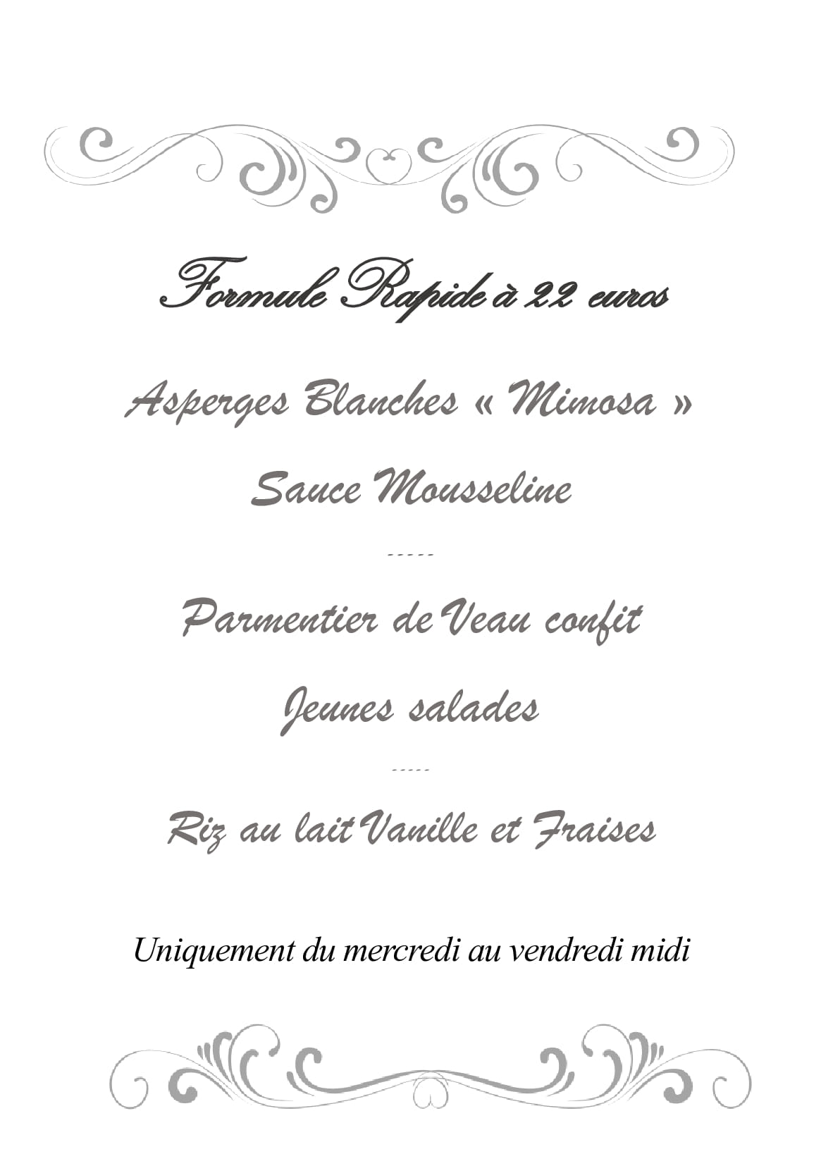 Suggestion du moment