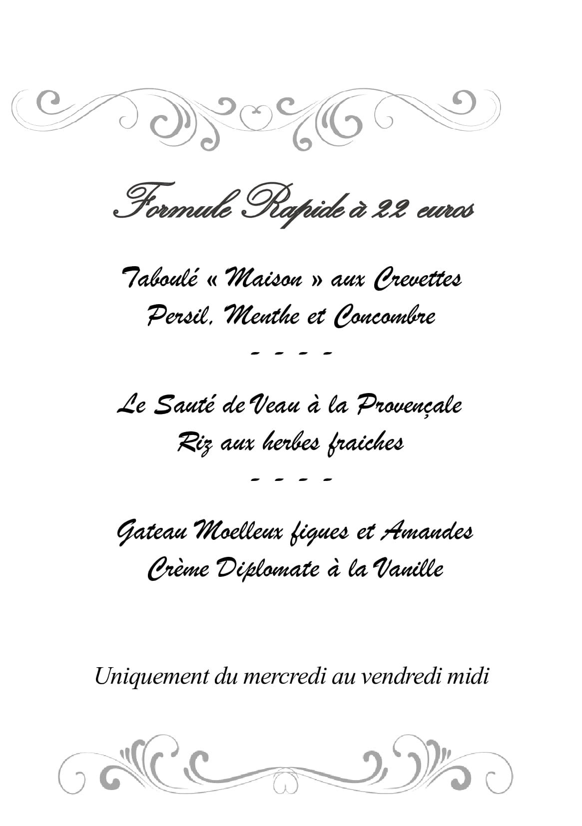 Suggestion du moment