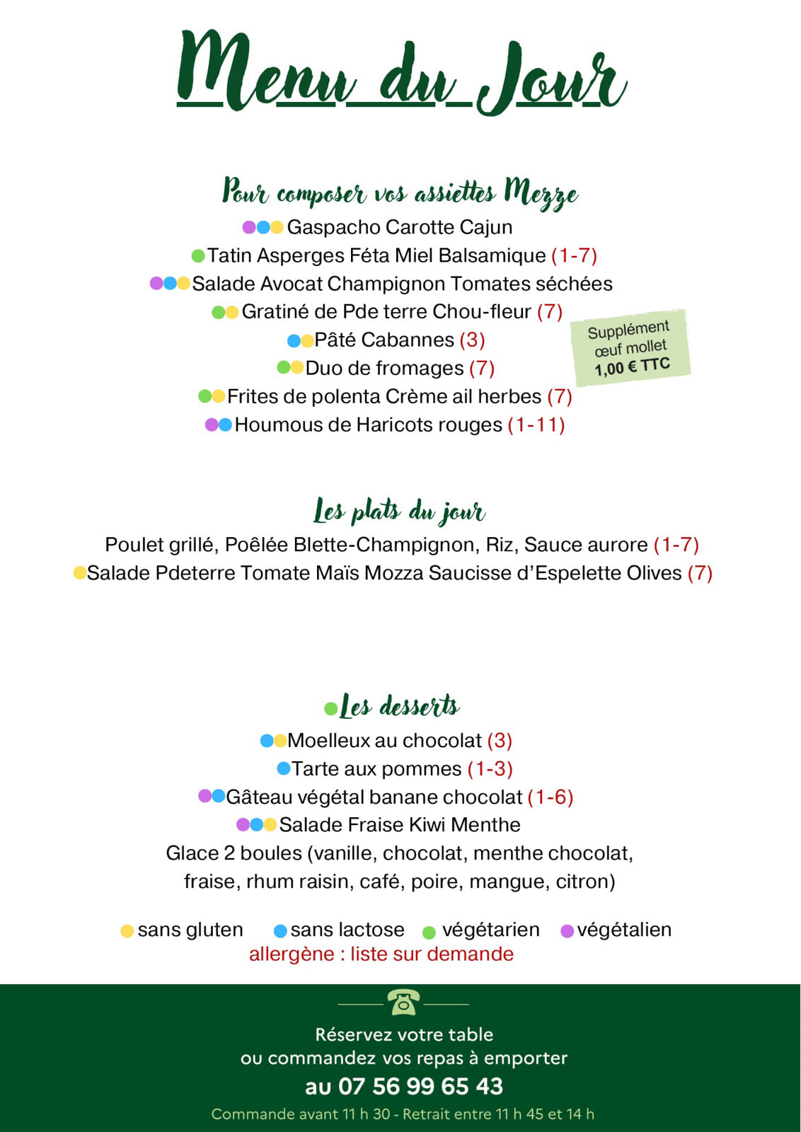 Suggestion du moment