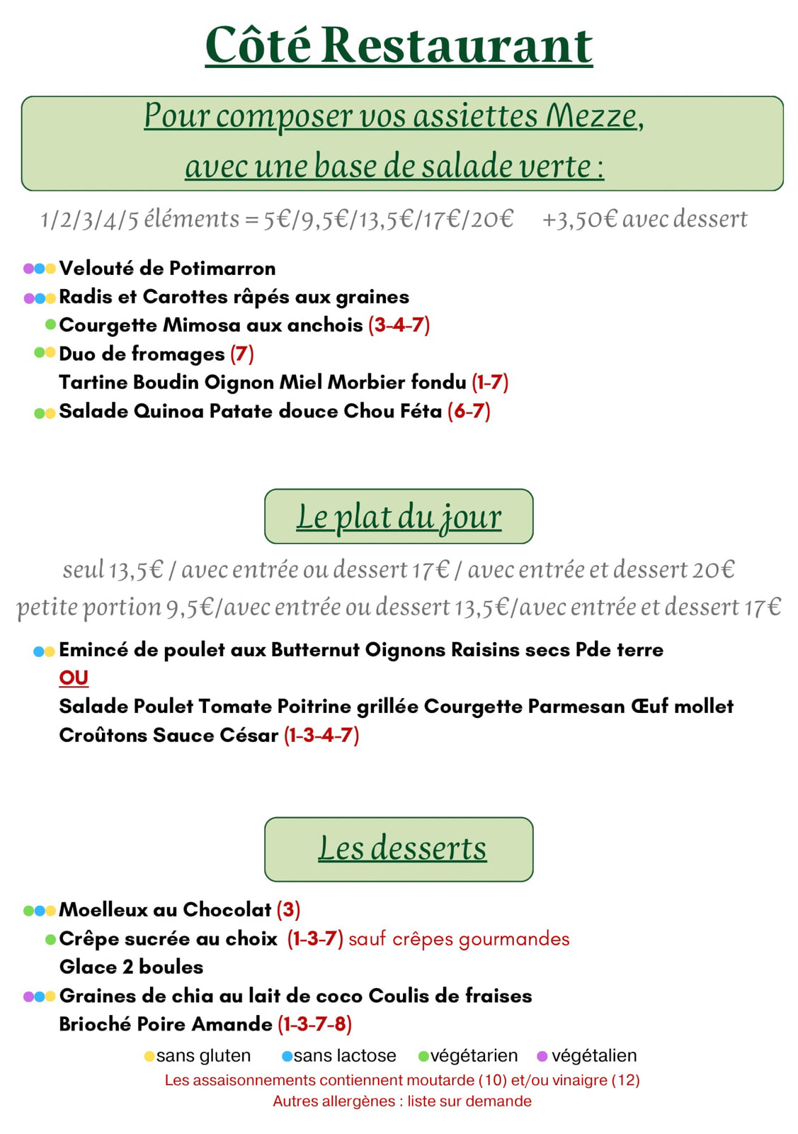 Suggestion du moment