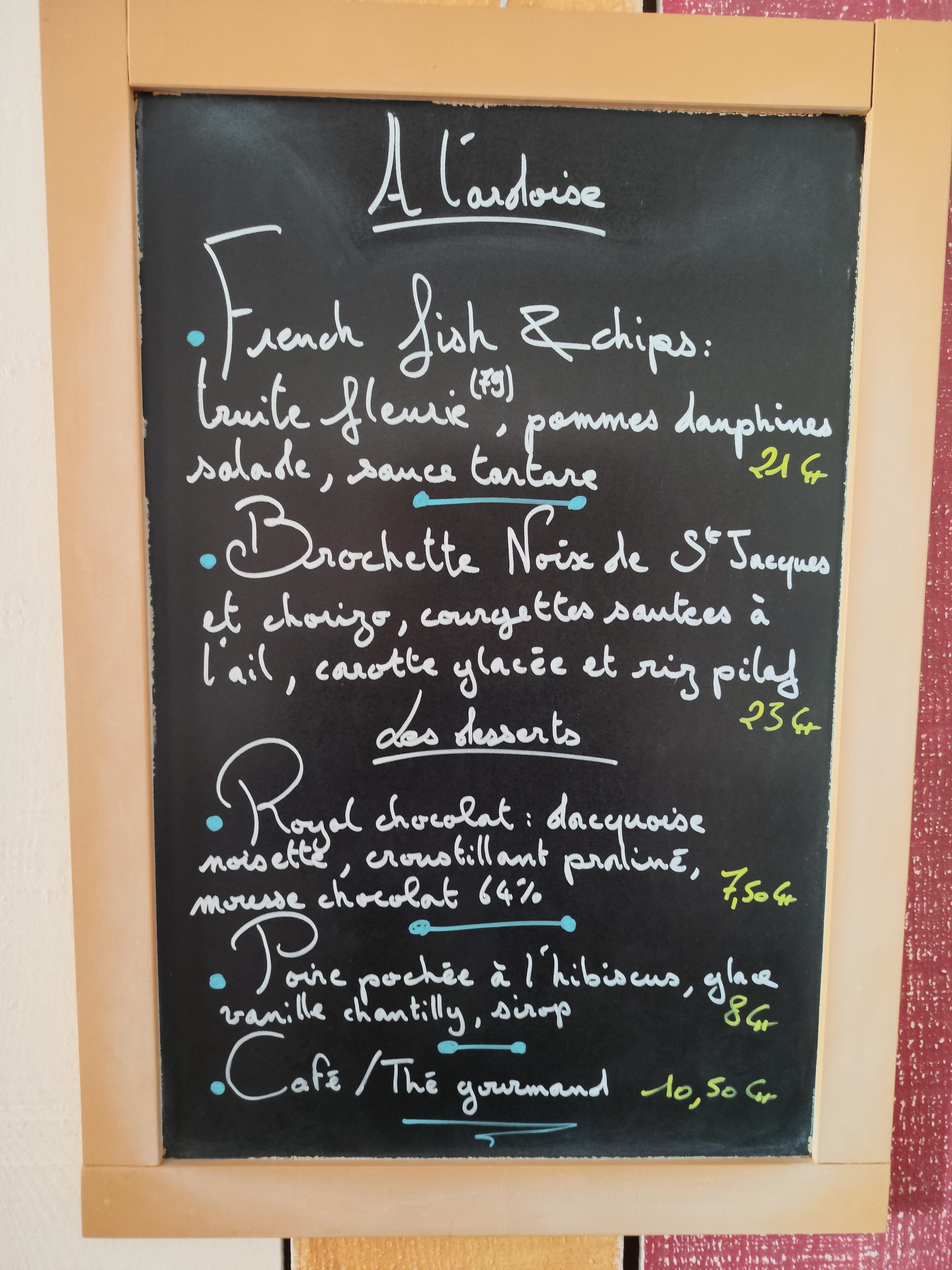 Suggestion du moment