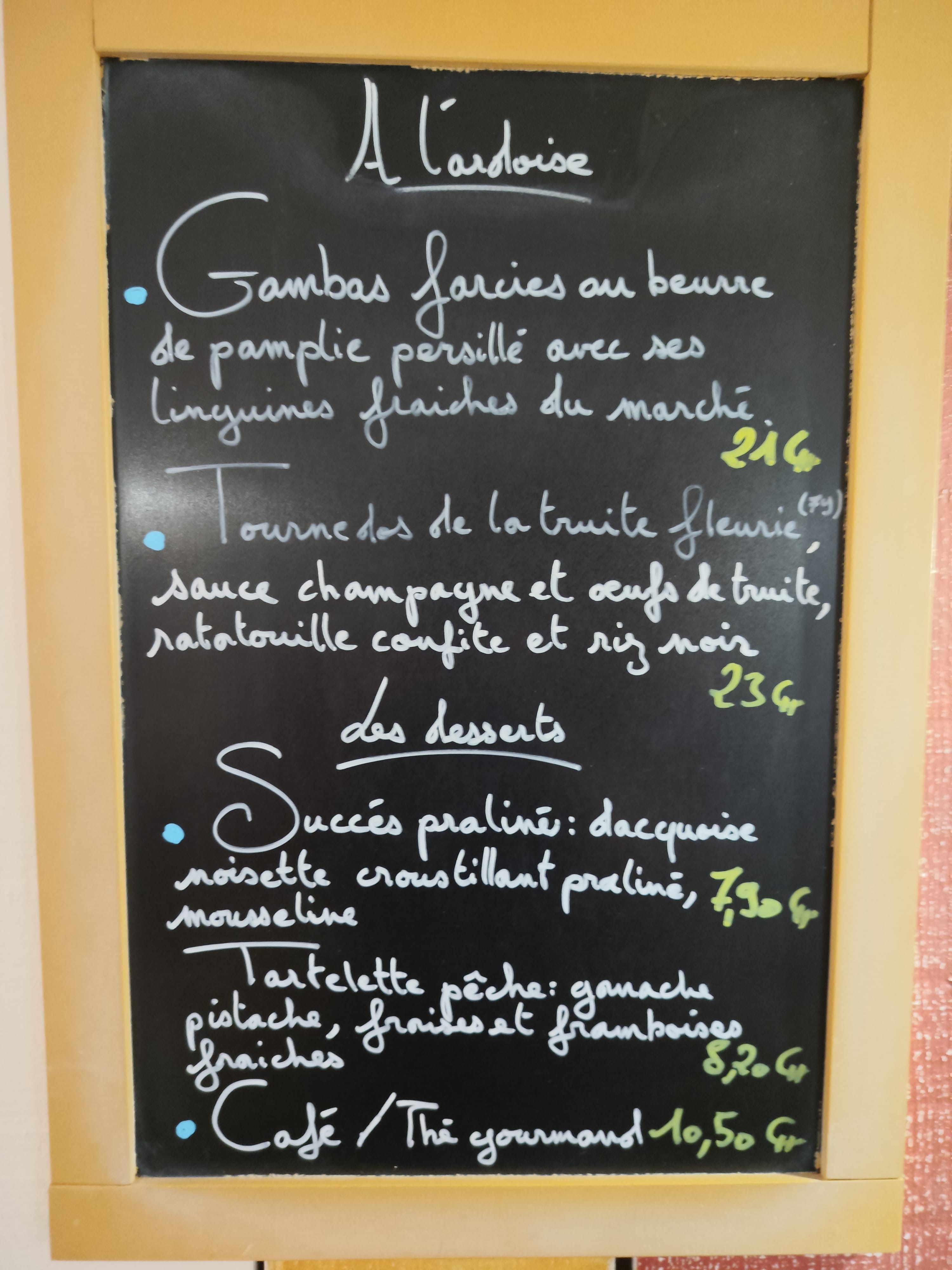 Suggestion du moment