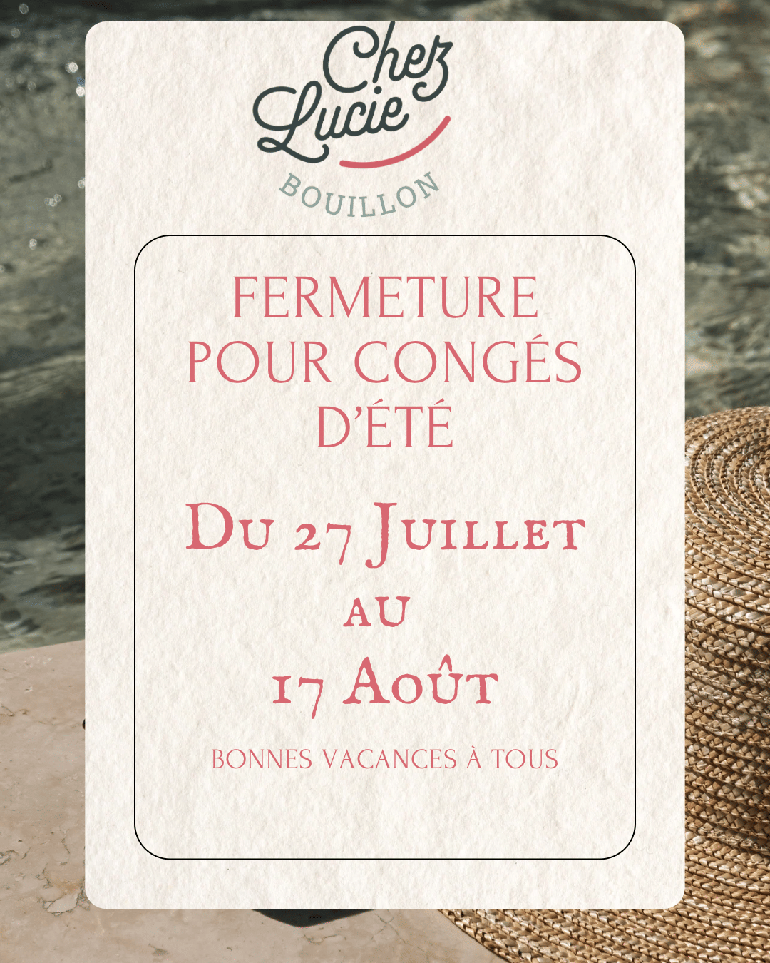Suggestion du moment