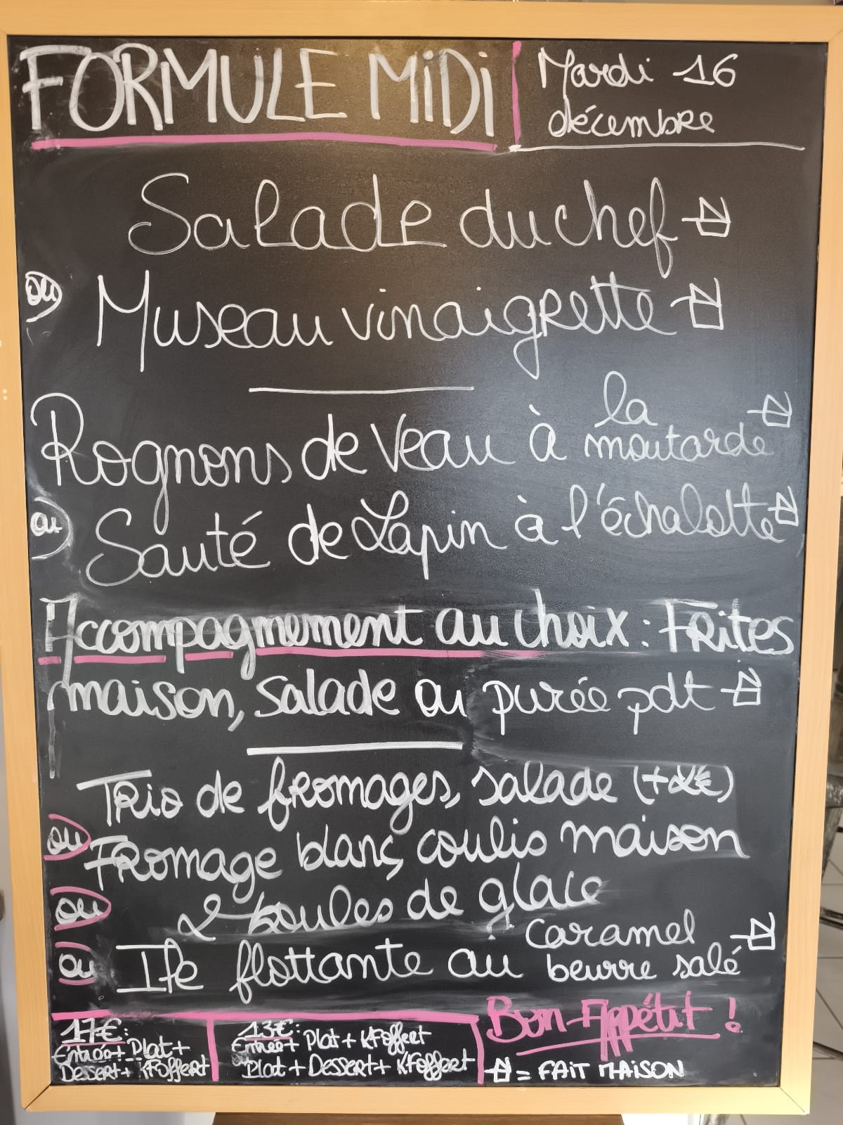 Suggestion du moment