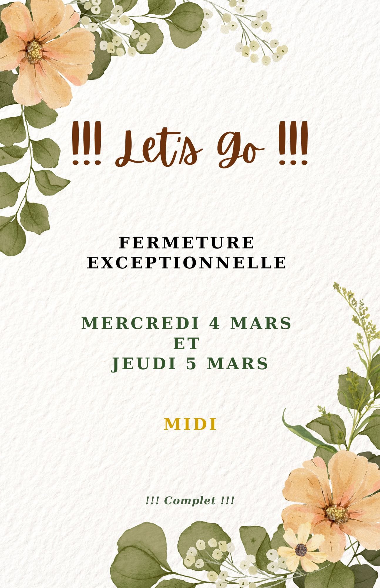 Suggestion du moment