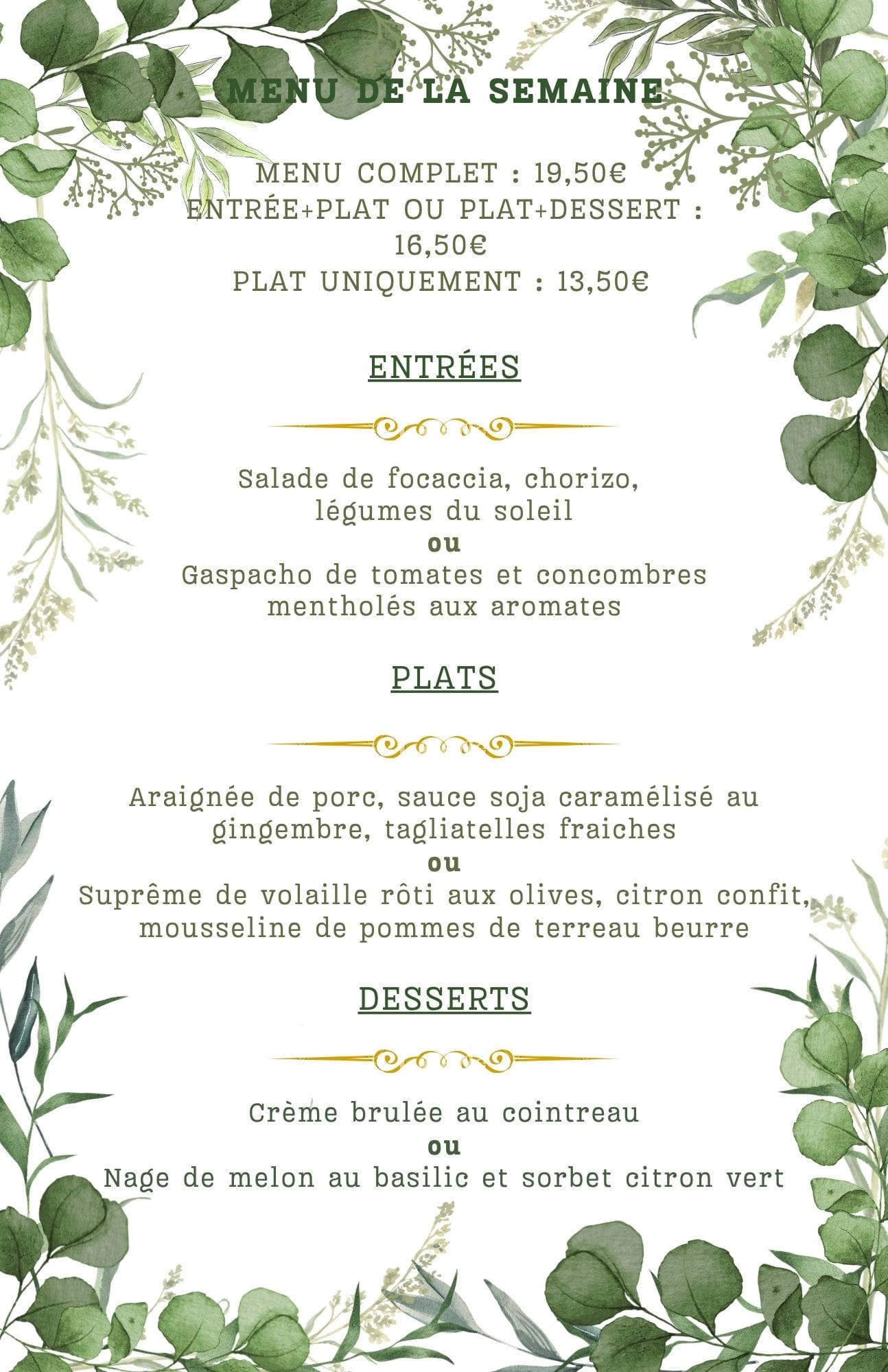 Suggestion du moment