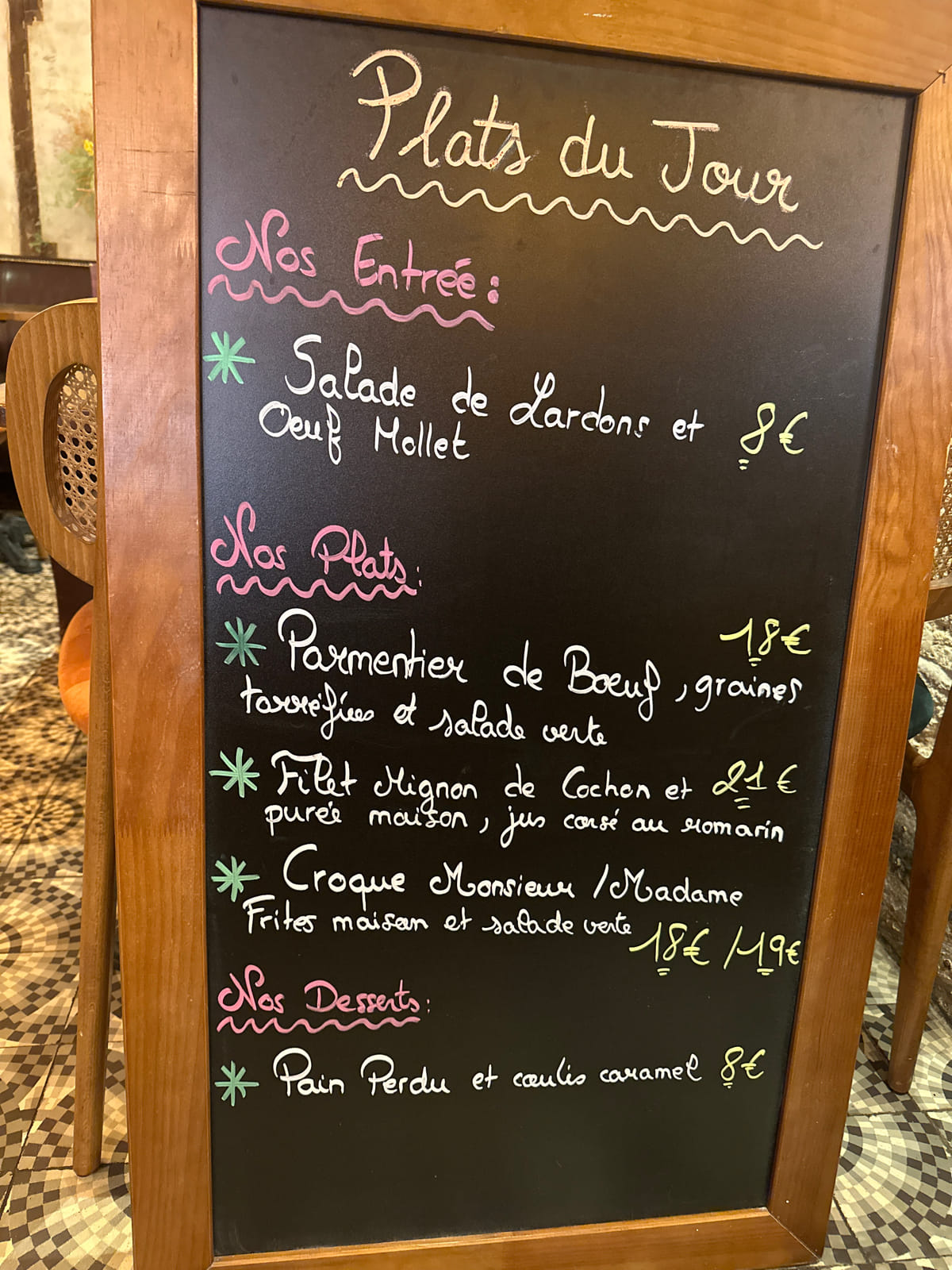 Suggestion du moment