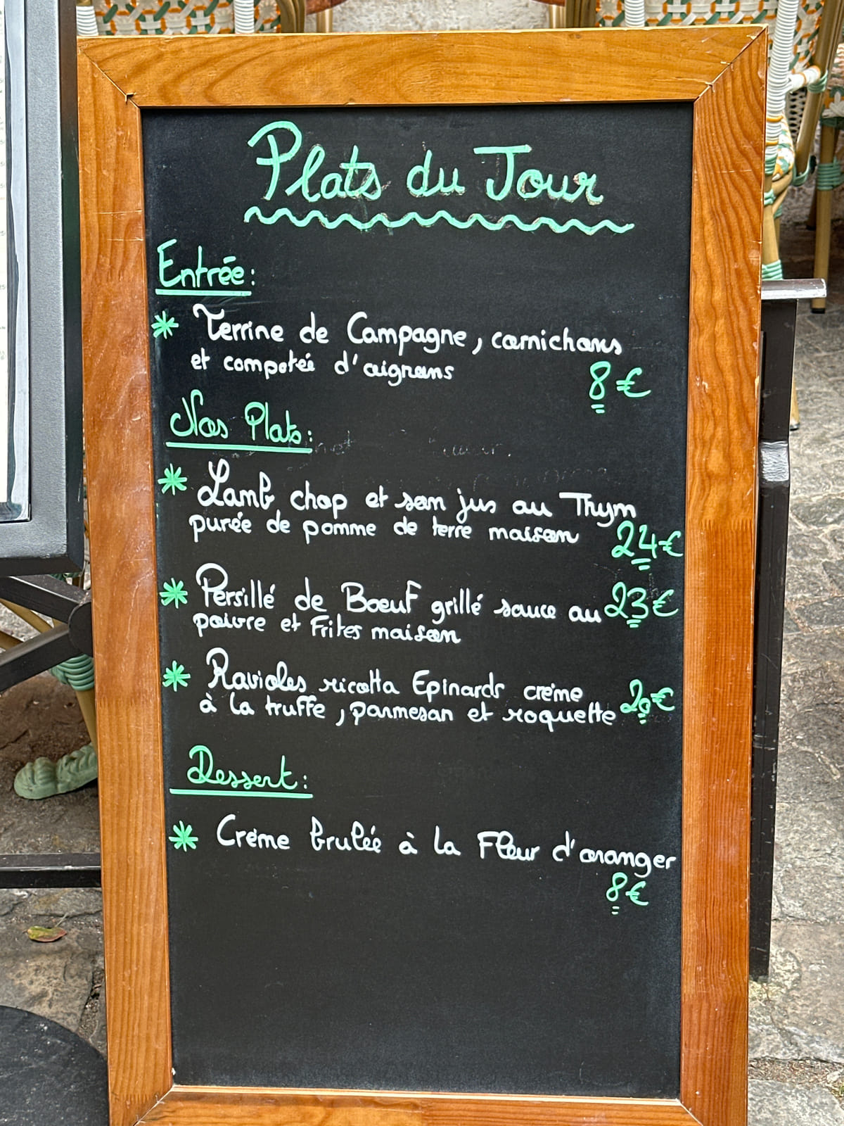 Suggestion du moment