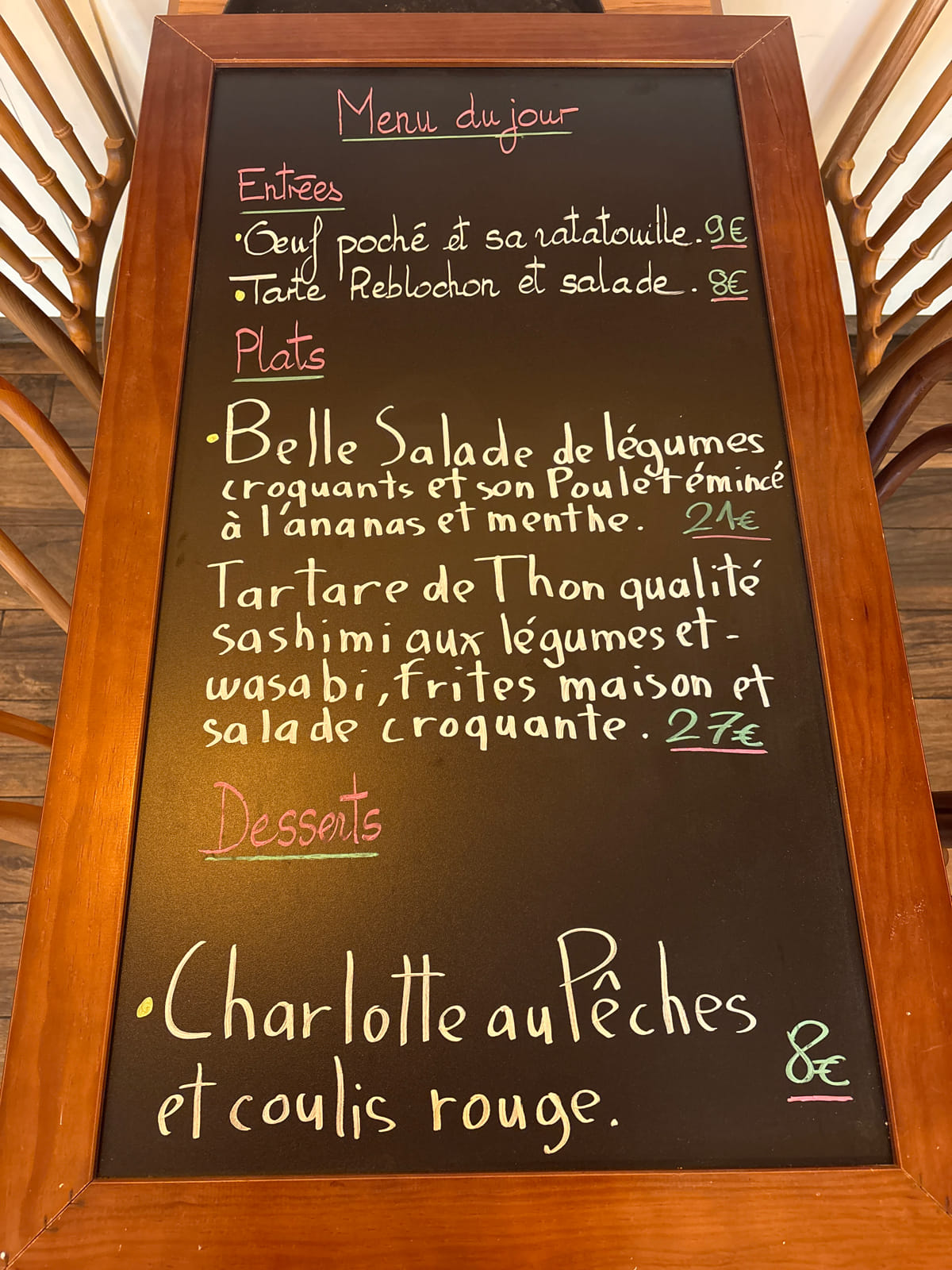Suggestion du moment